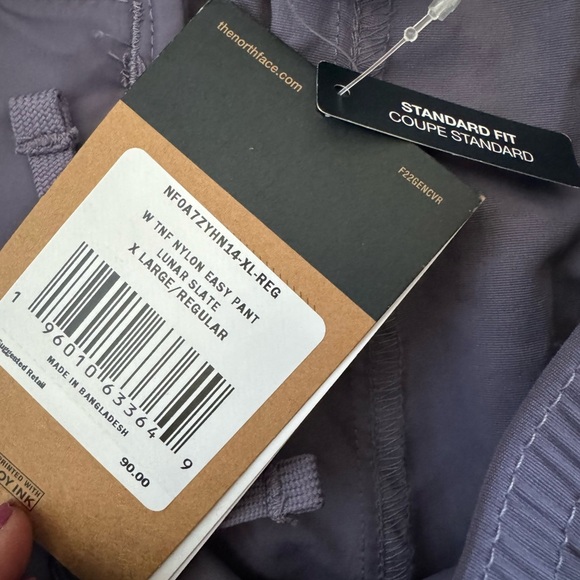 The North Face Nylon Easy Pant in Lunar Slate Women’s size XL - Picture 8 of 11